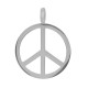 Hanger "Peace" zilver